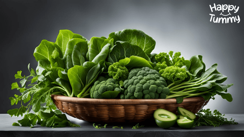 Leafy greens (kale, spinach, collard greens)