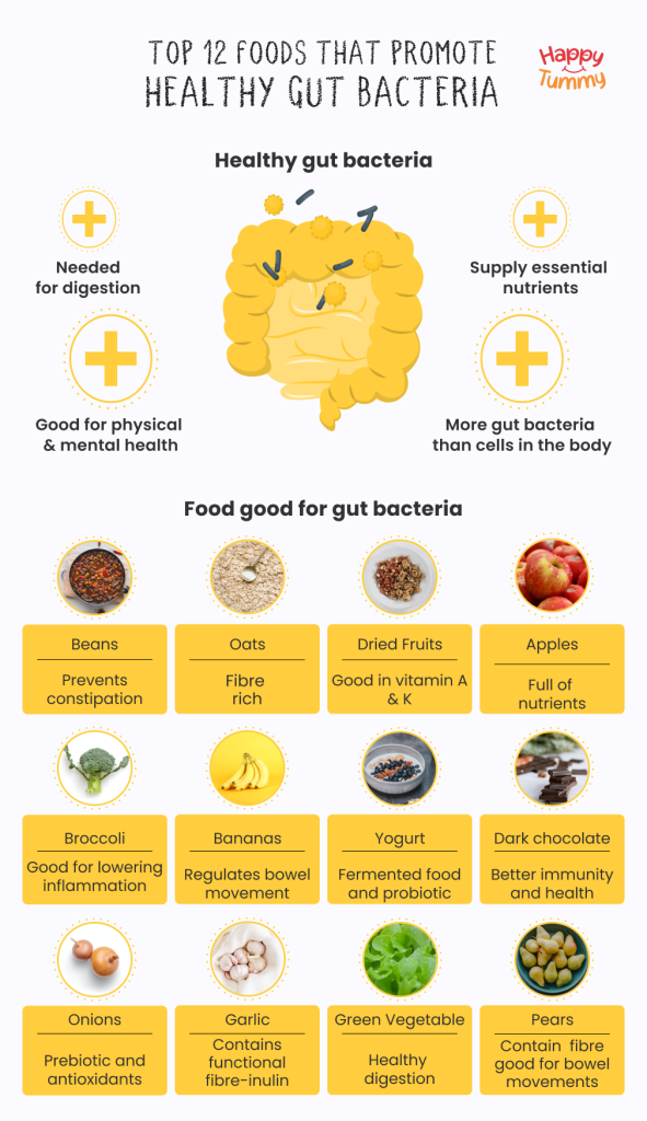 Foods That Promote Healthy Gut Bacteria