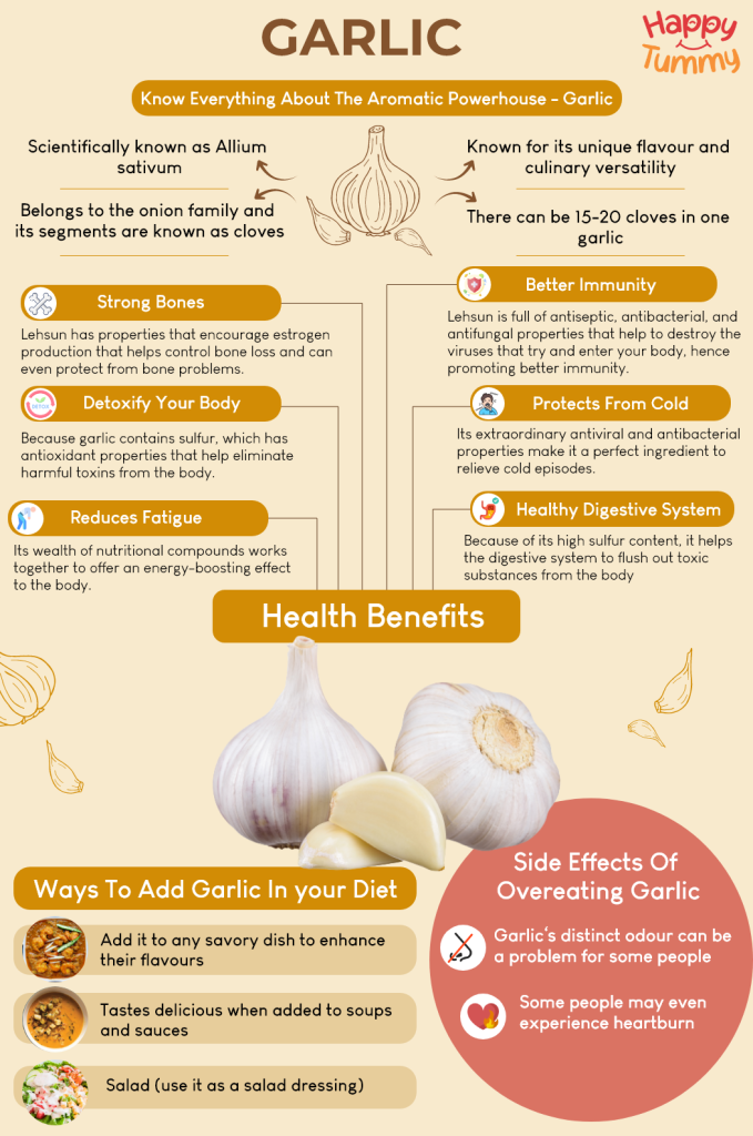 health benefits of Garlic