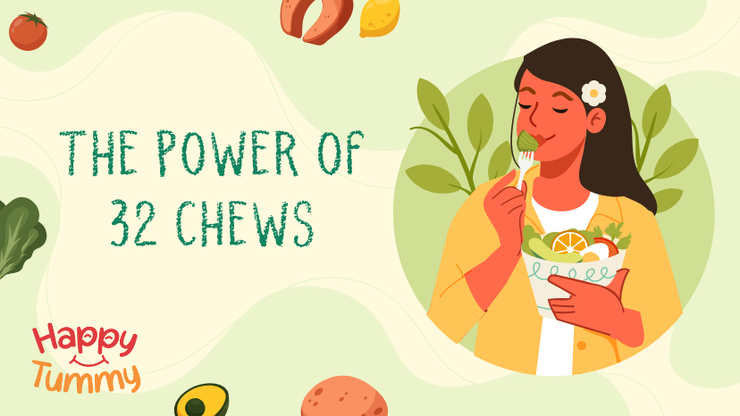 The Power of 32 Chews: Unleashing the Benefits of Mindful Eating