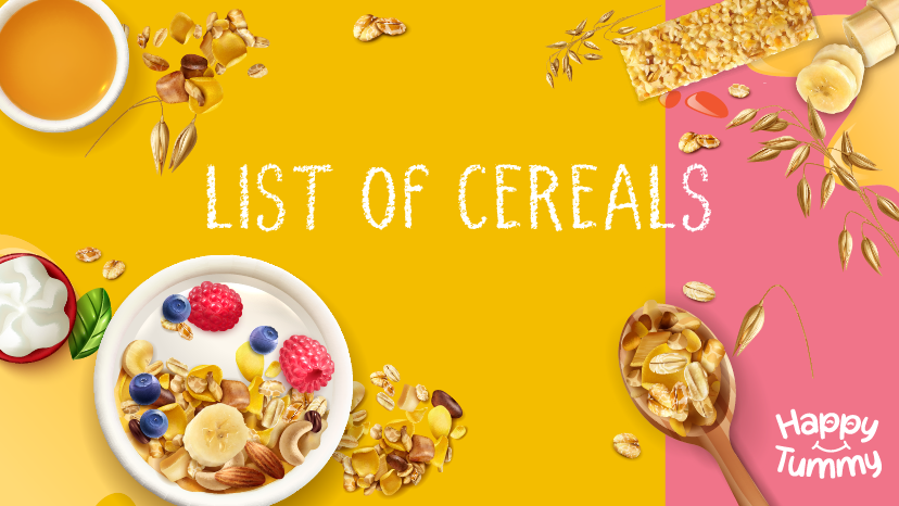 List of cereals: Best Varieties to know