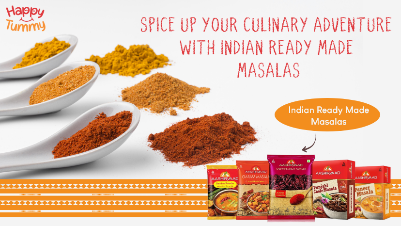Spice up Your Culinary Adventure with Indian Ready Made Masalas for Different Dishes