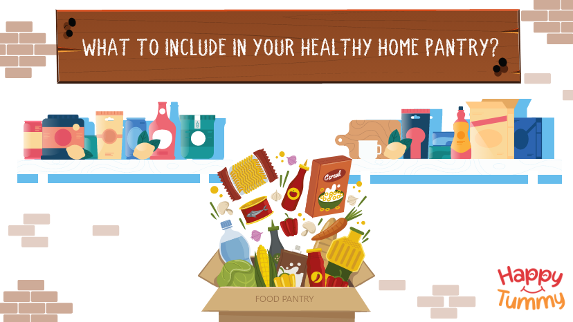 What to include in your healthy home pantry?