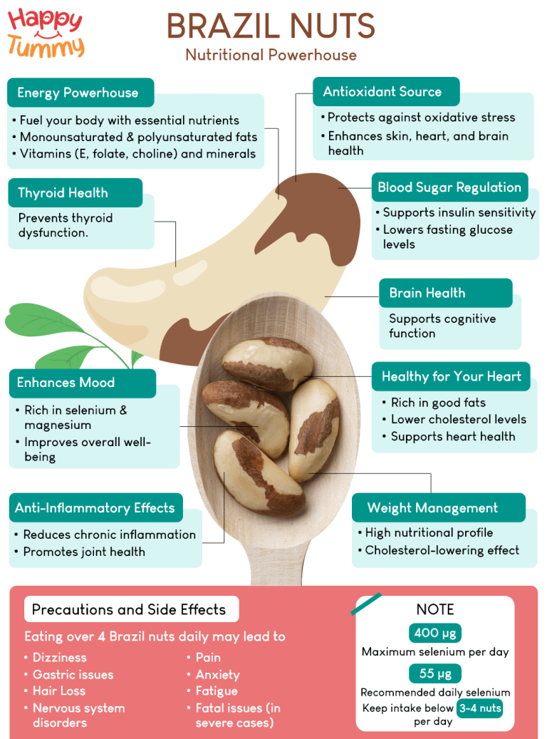 Brazil nuts benefit you never knew - Happytummy