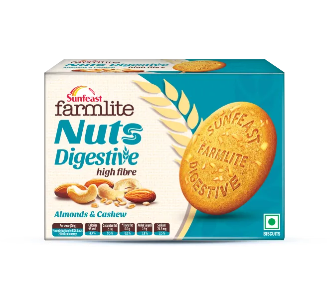 Nuts Digestive Cookies