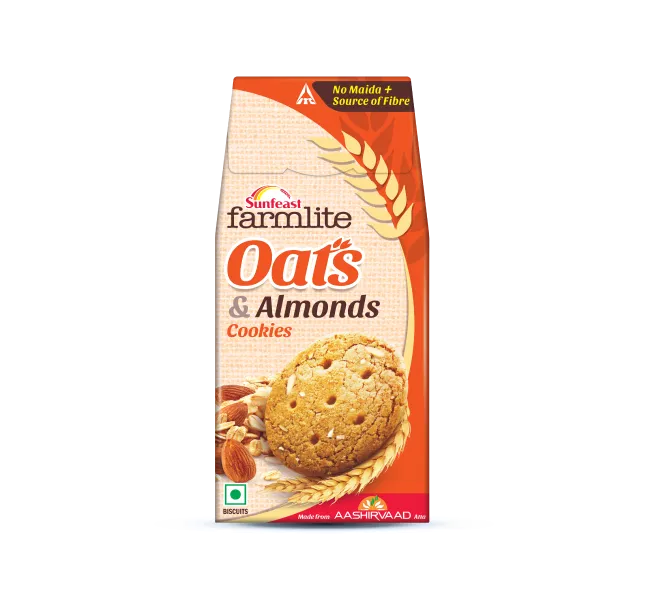 Oats & Almonds Cookies