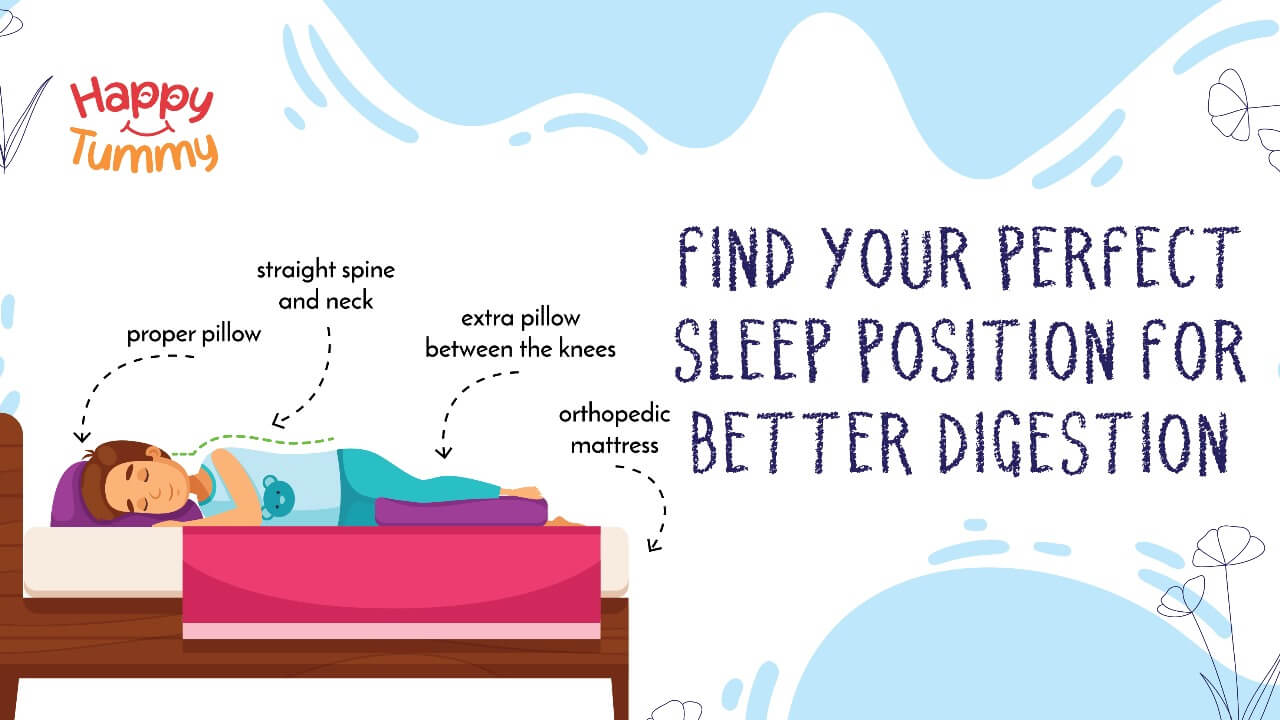 Sleep Right, Digest Better: Finding Your Ideal Sleeping Position