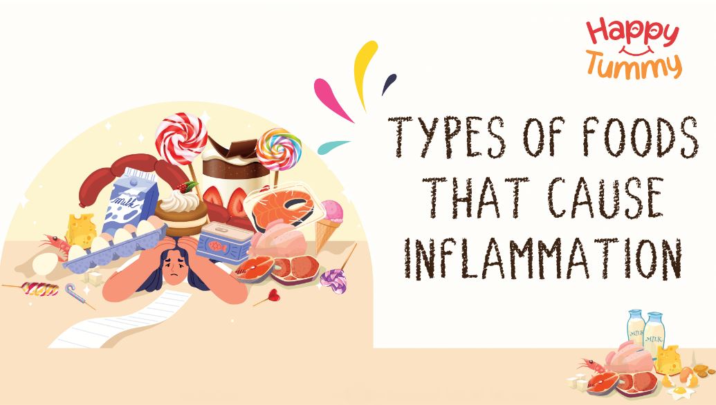 Types of Foods That Cause Inflammation (Inflammatory Foods)