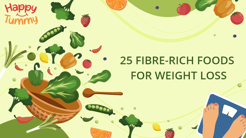 25 Fibre-Rich Foods for Weight Loss