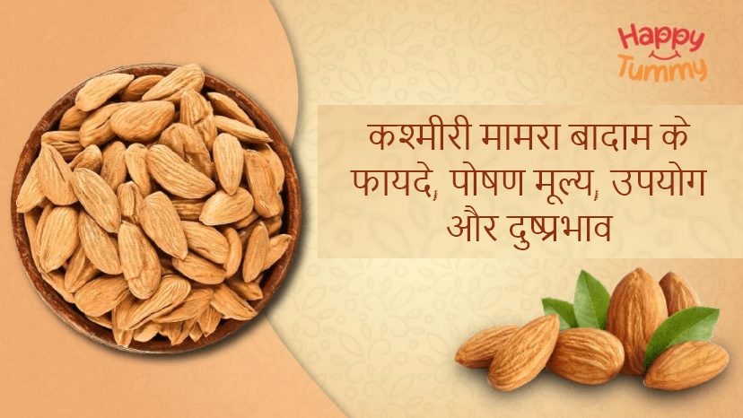 कश्मीरी मामरा (Mamra Almonds in Hindi) बादाम के फायदे, पोषण मूल्य, उपयोग और दुष्प्रभाव