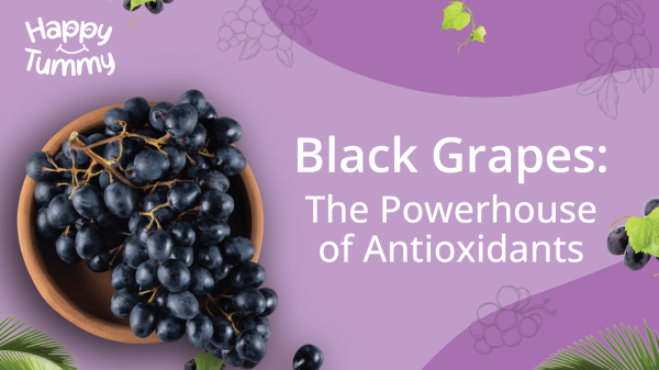 Black Grapes Benefits: Nutrition, Side Effects and Recipes