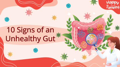 10 Signs of an Unhealthy Gut and how to fix