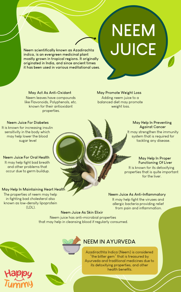 9 Health Benefits of Neem Juice 