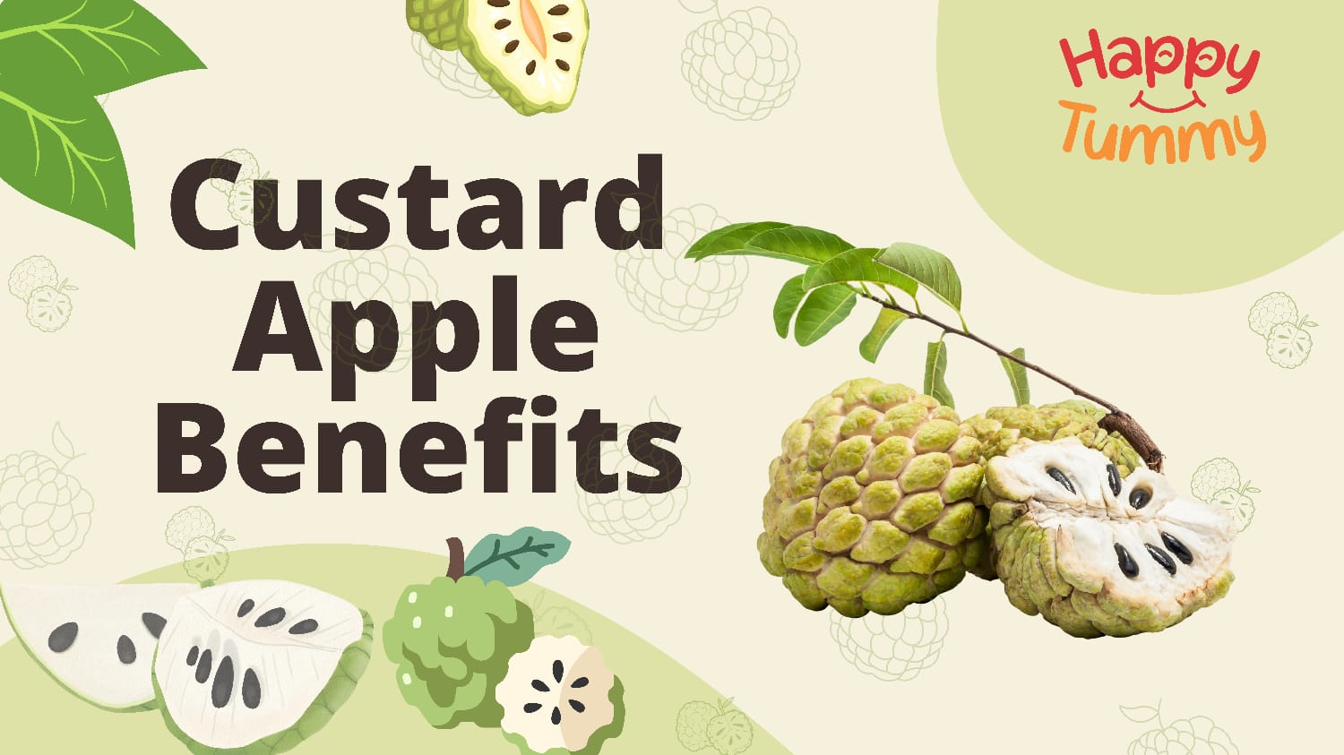  Top 10 Health Benefits of Custard Apple