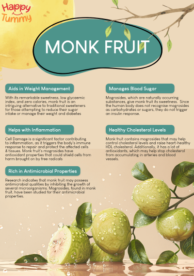 The Health Benefits of Monk Fruit Sweetener
