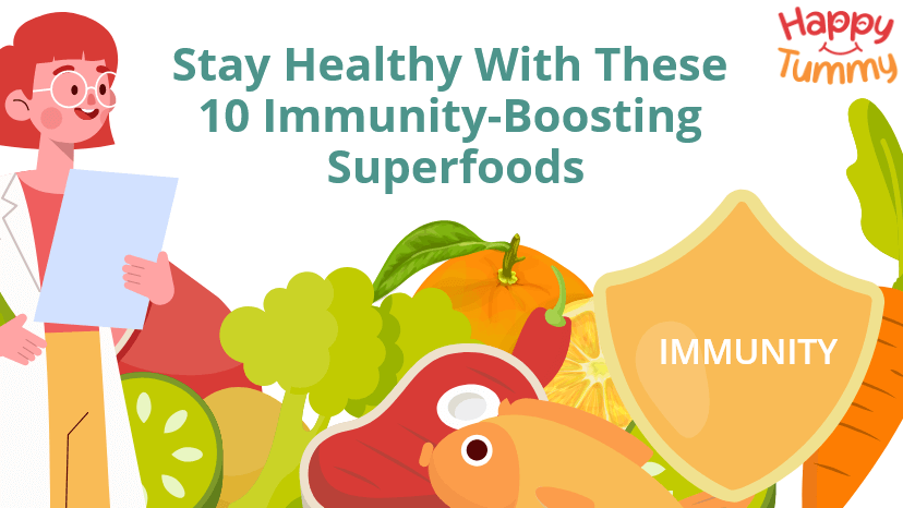 Stay Healthy with These 10 Immunity Boosting Superfoods