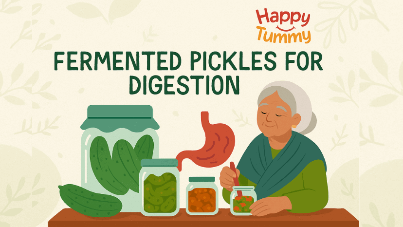 Fermented Pickles for Digestion: Crunchy Probiotics That Beat the Bloat