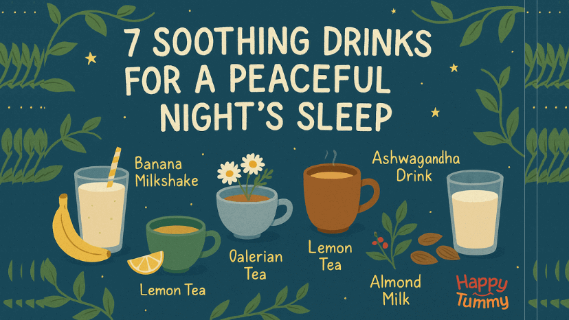 7 Soothing Drinks to help you Sleep