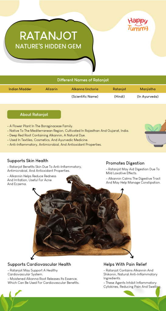 Health benefits of Ratanjot