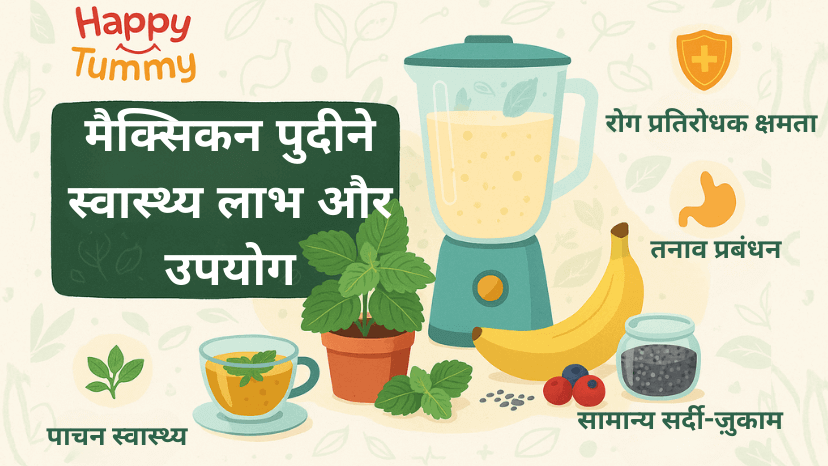 मैक्सिकन पुदीने स्वास्थ्य लाभ और उपयोग