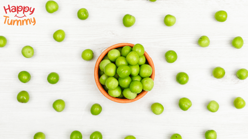 फाइबर युक्त सब्ज़ियाँ - मटर (6.5 ग्राम)