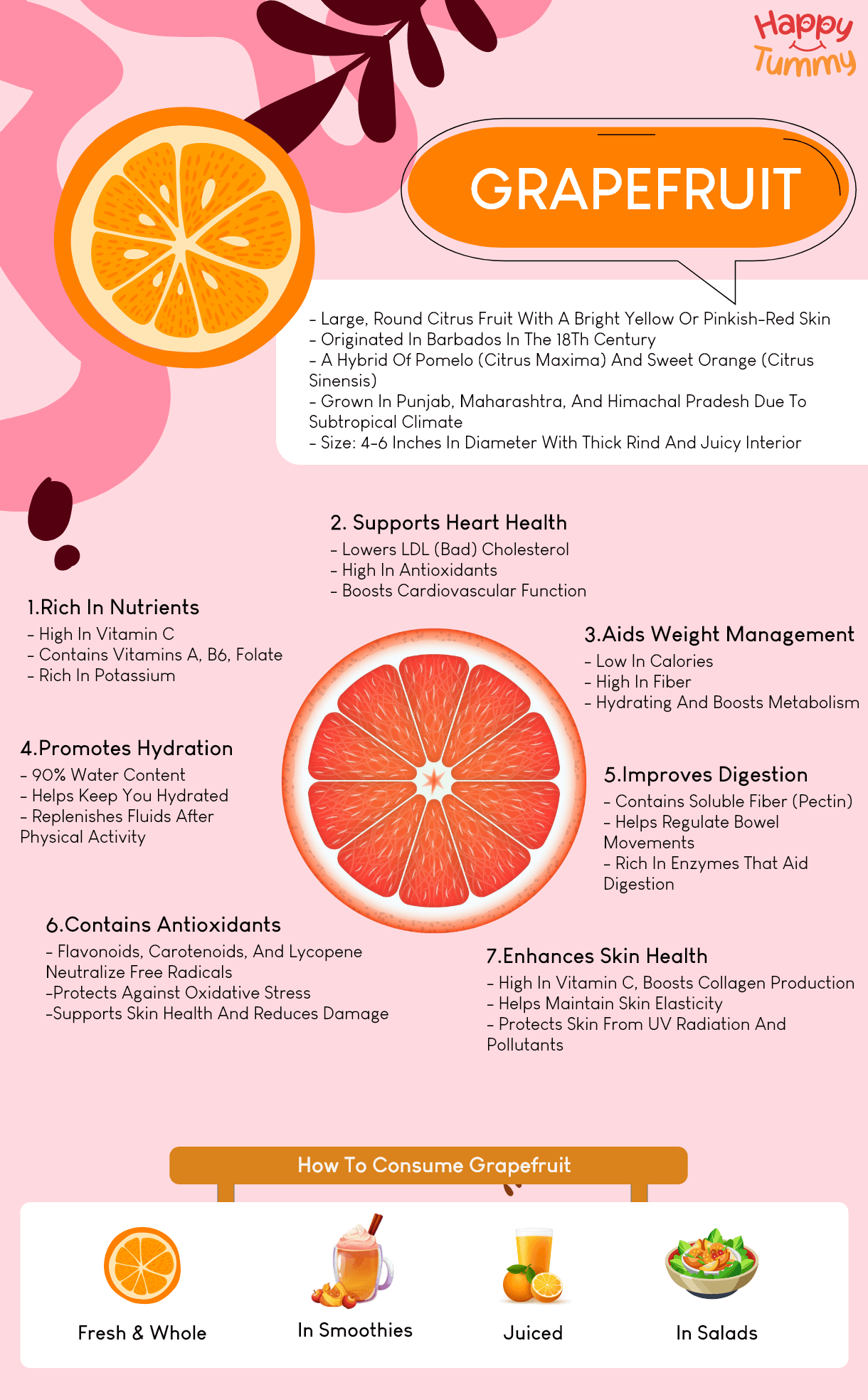 grapefruit: 7 Health Benefits You Didn't Know About