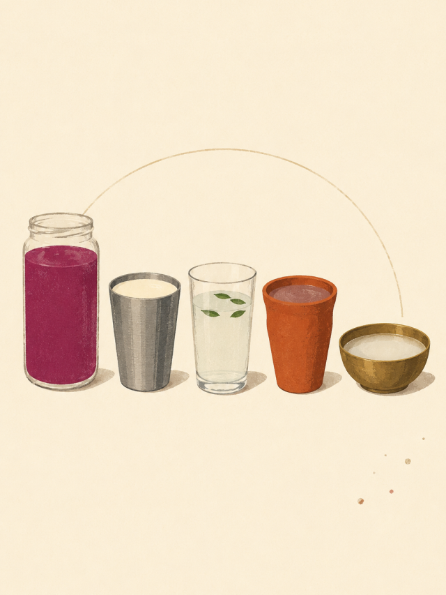 Kanji to Torani: 5 Fermented Indian Drinks