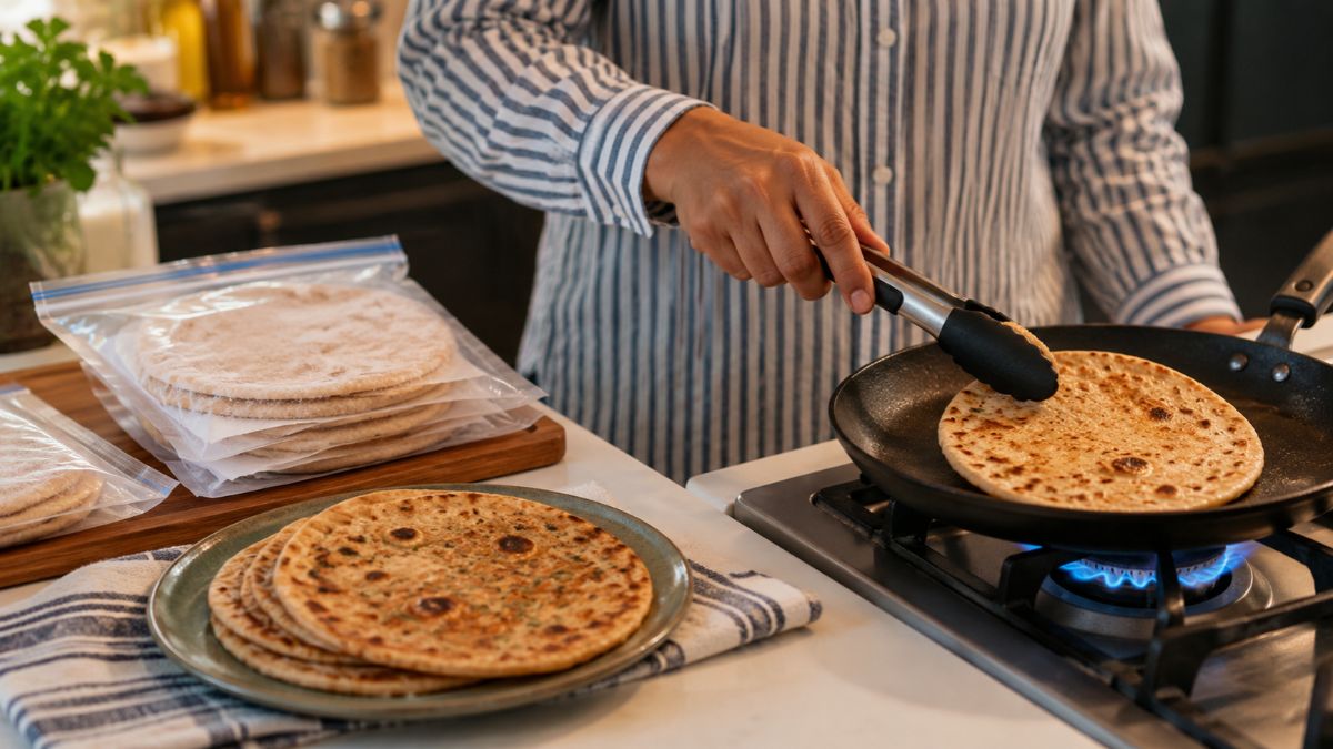 Frozen Parathas vs Homemade Rotis: How to Compare Fibre