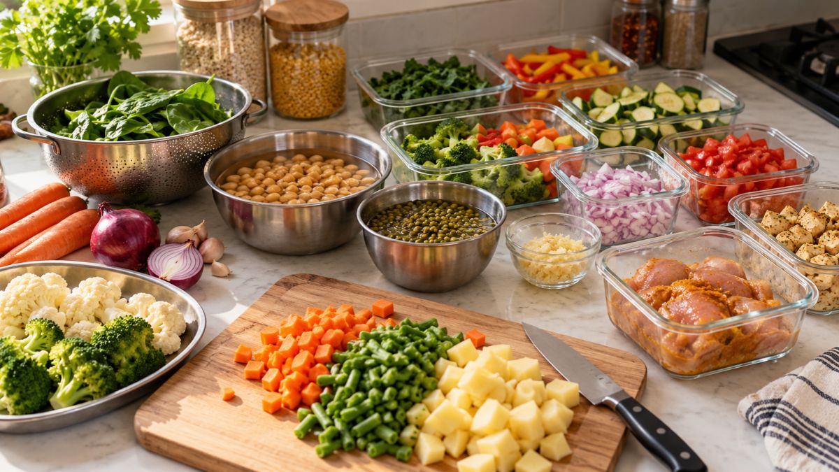 The Sunday Hour: What to Prep for Easier Weeknight Meals